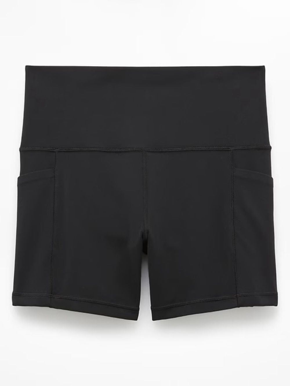 Athleta Black Salutation Stash High Rise 5" Short with Side Pockets - Picture 3 of 7